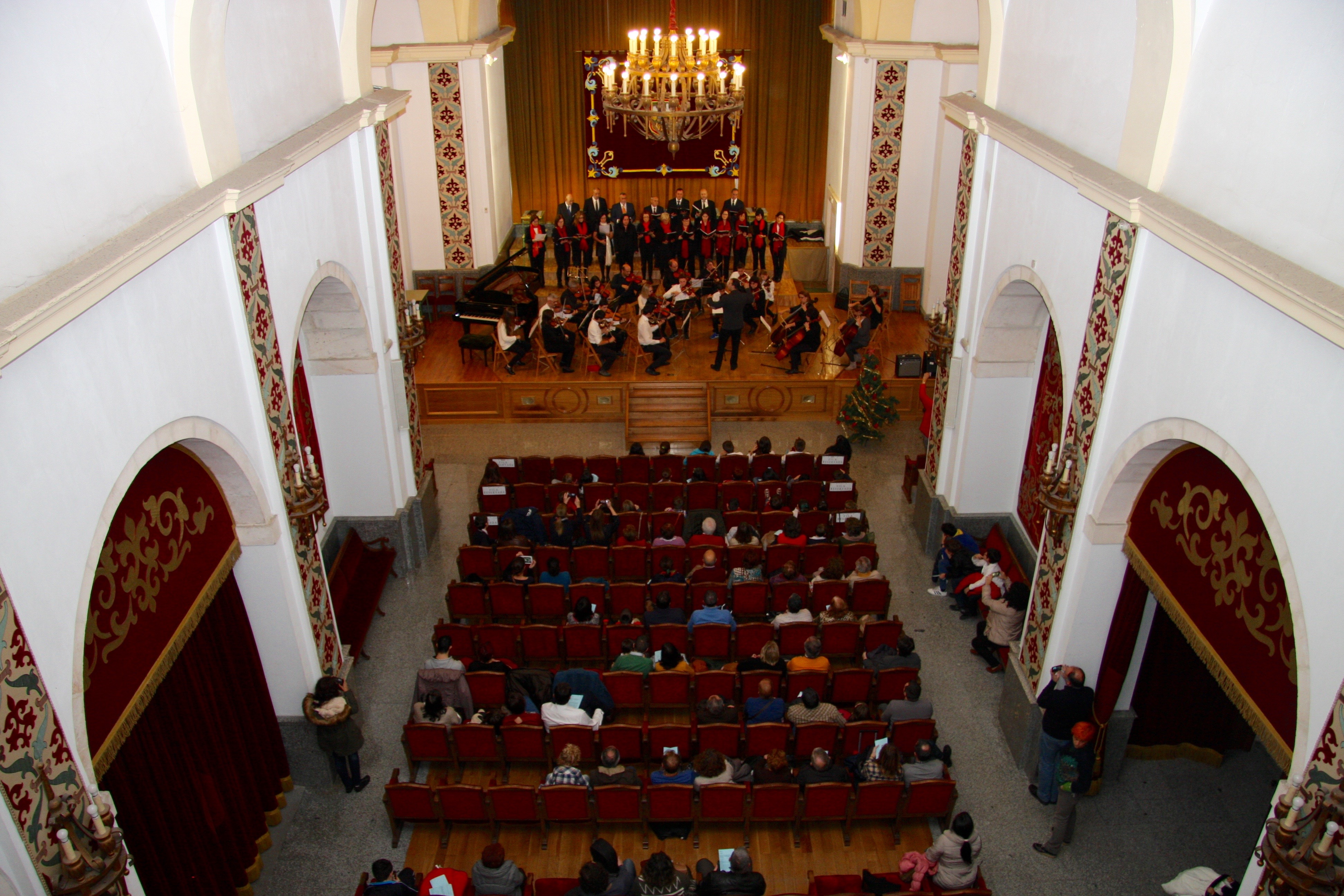 Concierto de la Escuela Municipal de Música Antonio de Cabezón en la capilla